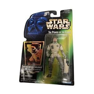 012-022 Star Wars The Power of the Force Hoth Rebel Soldier Action Figure 1997